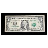 $1 Federal Reserve star note, series of 1993