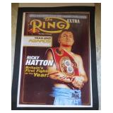 Ricky Hatton autograph on "The Ring" Poster