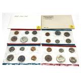 x2- Mint sets: 1968, 1969, -x2 sets, Sold by the