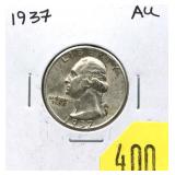1937 Washington quarter