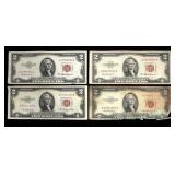 x4- $2 United States notes, series of 1953,