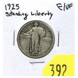 1925 Standing Liberty quarter