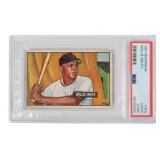 Willie Mays 1951 Bowman #305 Rookie Card, PSA 2