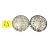 x2- Morgan dollars, -x2 dollars, Sold by the