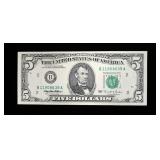 $5 Federal Reserve note, series of 1995