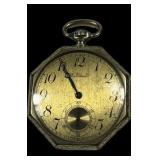 Waltham open face pocket watch in 14K gold filled