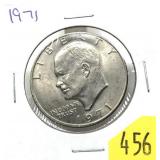 1971 Eisenhower dollar