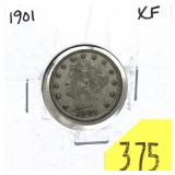 1901 Liberty Head nickel