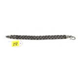 Samuel Benham BJC sterling silver 8" braided
