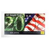 $2 Atlanta Federal Reserve note, series of 2003A
