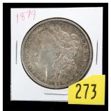 1879 Morgan dollar