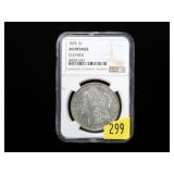 1893 Morgan dollar, NGC slab certified