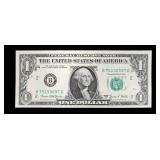 $1 Federal Reserve note, series of 1969D, Unc.