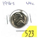 1946-S Jefferson nickel, Unc.