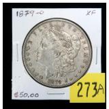1879-O Morgan dollar