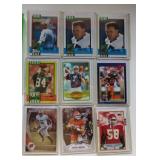 Lot, 9 Football Cards