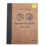 x27- Peace dollars, complete set 1921-1935-S,