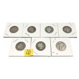x7- Standing Liberty quarters, -x7 quarters,