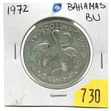 1972 Bahamas 2 dollars