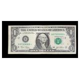 $1 Federal Reserve star note, series of 2003