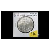 1993 American Silver Eagle, gem BU