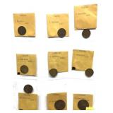 Lot of Mexican coins, 9 pcs.