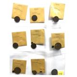 Lot of Mexican coins, 9 pcs.