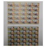 Lot Sheets St Vincent stamps,