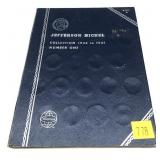 Partial set of Jefferson nickels 1938-1958,