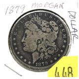 1879-O Morgan dollar