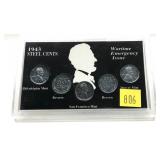 Steel cent collection