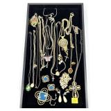 Lot, fashion jewelry, including Monet