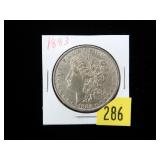 1883 Morgan dollar