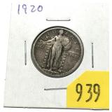 1920 Standing Liberty quarter