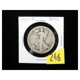 1917-D Rev. Walking Liberty half dollar