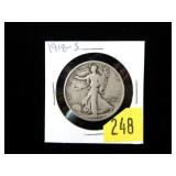 1918-S Walking Liberty half dollar