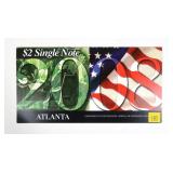 $2 Atlanta Federal Reserve note, series of 2003A