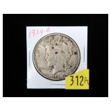 1934-D Peace dollar