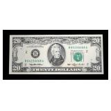 $20 Federal Reserve note, series of 1993, Unc.
