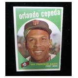 Orlando Cepeda 1959 Topps #390 card