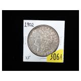1902 Morgan dollar