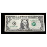 $1 Federal Reserve star note, series of 2009