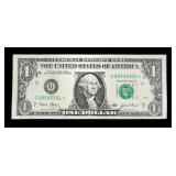 $1 Federal Reserve star note, series of 2003