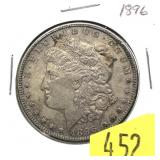 1896 Morgan dollar