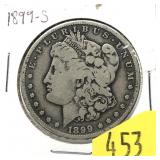1899-S Morgan dollar