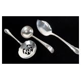 Lot, 3 sterling pieces, 2.24 T. oz. tw