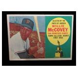 Willie McCovey 1960 Topps #316 card, Allstar