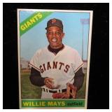 Willie Mays 1966 Topps #1 card