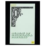 $1 notes, series of 1985, uncut sheet of 4  notes