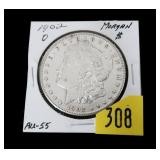 1902-O Morgan dollar